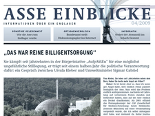 Asse Einblicke 04/2009 Asse Einblicke 04/2009