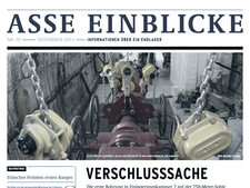 Titelblatt der "Asse Einblicke 15" Titelblatt der "Asse Einblicke 15"