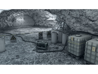 Video-Bild zum Bereich vor Einlagerungskammer 12 Video-Bild zum Bereich vor Einlagerungskammer 12