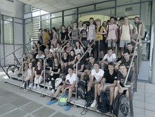 Gruppenfoto einer Schulklasse