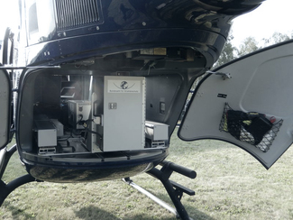 Measuring system installed in a helicopter (choosen image)