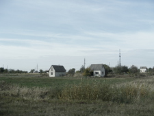 Simple houses by the wayside