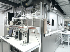 Part of the Calibration Service Laboratory with PAEC chamber