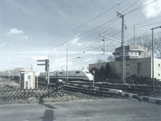 Elektrifizierte Strecke der Eisenbahn Elektrifizierte Strecke der Eisenbahn