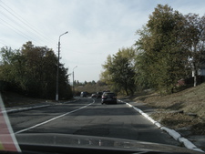 Fahrzeugkolonne in der Ukraine
