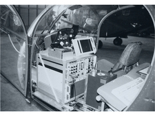 Laboratory system in an Alouette II helicopter