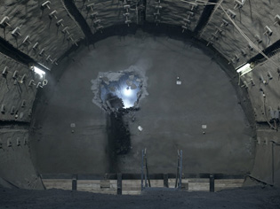 Durchschlag unter Tage Durchschlag unter Tage