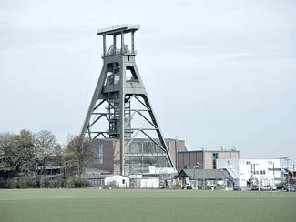 Today the prominent shaft tower at Konrad 1 is a listed building