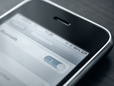 Smartphone mit Bluetooth Smartphone mit Bluetooth