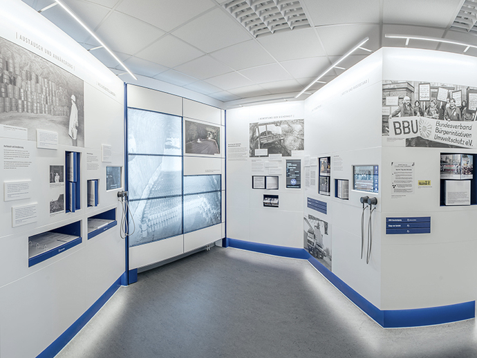 Erweiterung der historischen Dauerausstellung zur Geschichte des Endlagers Morsleben mit Fokus auf die Jahre 1990 bis 1994
