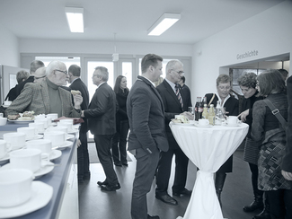 Reception after the opening of the exhibition (show image)