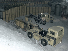 Emplacement of waste packages Emplacement of waste packages